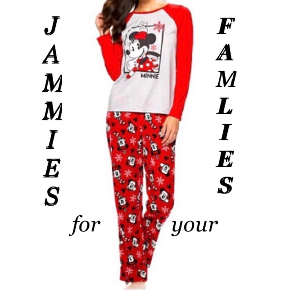 DISNEY’S Minnie Mouse 2pc PJ Set by Jammies For Your Families sizeS NWT